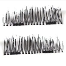 3D двойной магнитной ресницы магнит Накладные ресницы Полный Газа Магнитная реснички ресниц lasheshair многоразовые Поддельные ресницы 002