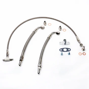 

Kinugawa Turbo Oil and Water Line Kit for 70cm Oil Feed 25cm Water for Garrett T25 T28