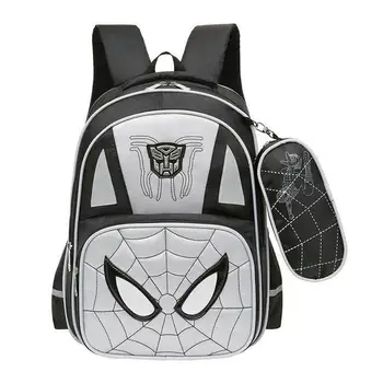 

Fashion primary school 2-6 grade boys girls schoolbags children's orthopedics school bag waterproof ridge shoulders backpack