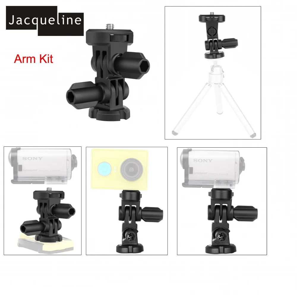 

Jacqueline for Accessories Arm Kit Adapter for Sony Action Cam AS20 AS200V AS15 FDR-X1000V W 4K HDR-AS30V AS100V HDR-AZ1 Mini