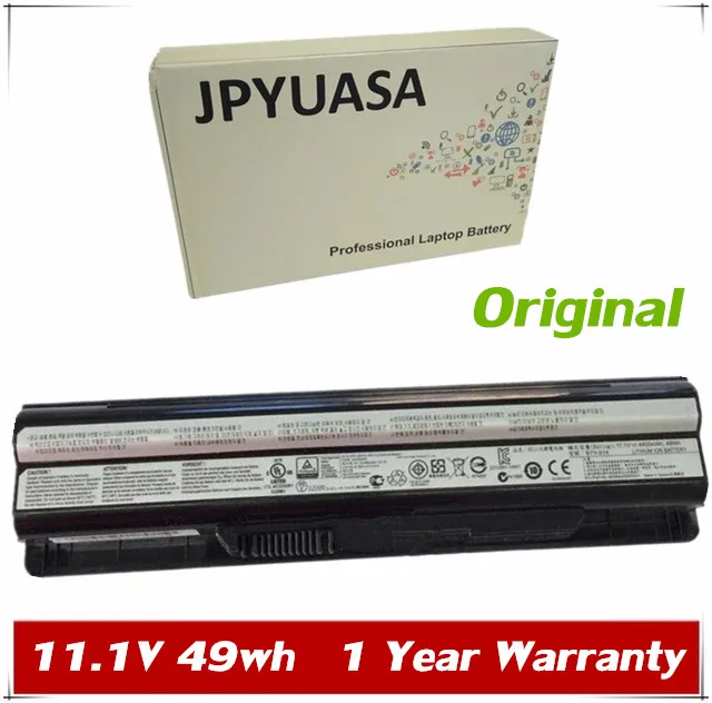 

7XINbox 11.1V 49Wh BTY-S14 BTY-S15 Battery For MSI GE60 GE70 GE620 CR650 CX650 FR700 FR600 FR400 FX700 FX400 MS-16G7 FX620DX