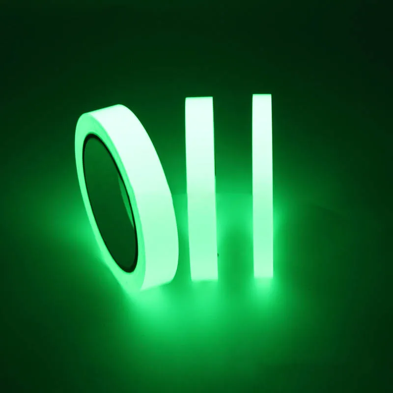 3M портативная Экологичная Предупреждение льная лента безопасности ПЭТ светится в темноте зеленая светящаяся лента самоклеящаяся многофункциональная