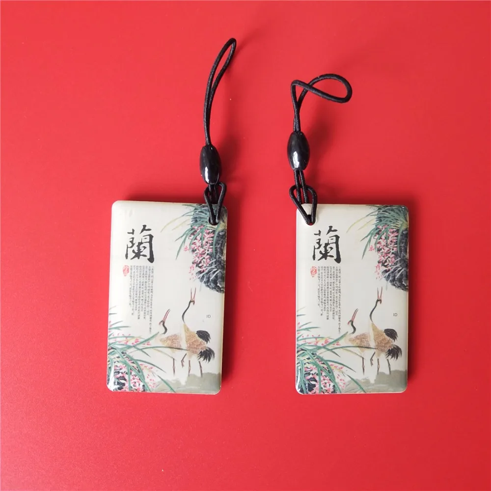 RFID 125Khz EM4305 Writable Key Fobs Token Keychain for Access Control