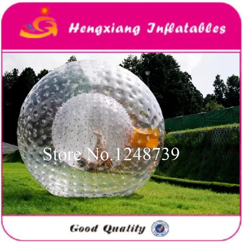 2017 PVC Clear Blue Color Body Zorb Balls Cheap Zorbing Ball Sale for
