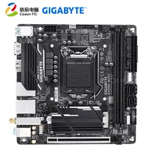 GIGABYTE GA-Z370N wifi настольная материнская плата LGA1151 DDR4 M.2 SATA III 32G Mini-ITX