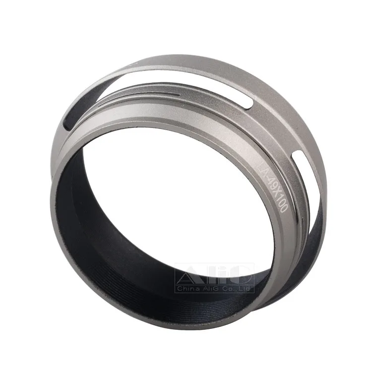 + lente capa 49mm para fujifilm fuji