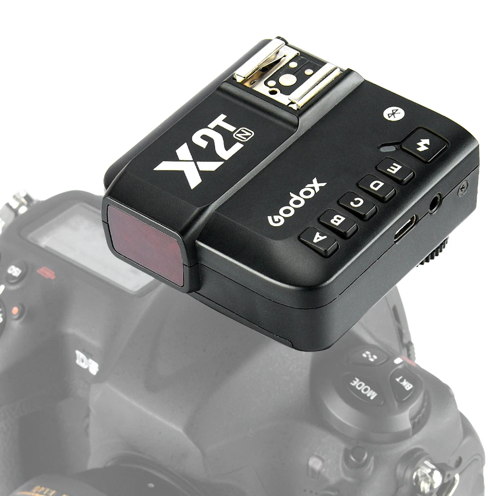 Godox X2T S C N F TTL 1/8000s HSS беспроводной триггерный передатчик вспышки для Canon Nikon Sony Fuji