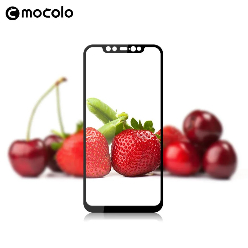 Защитное стекло Mocolo 9H для Xiaomi Mi 8 полное покрытие клей закаленное SE защита