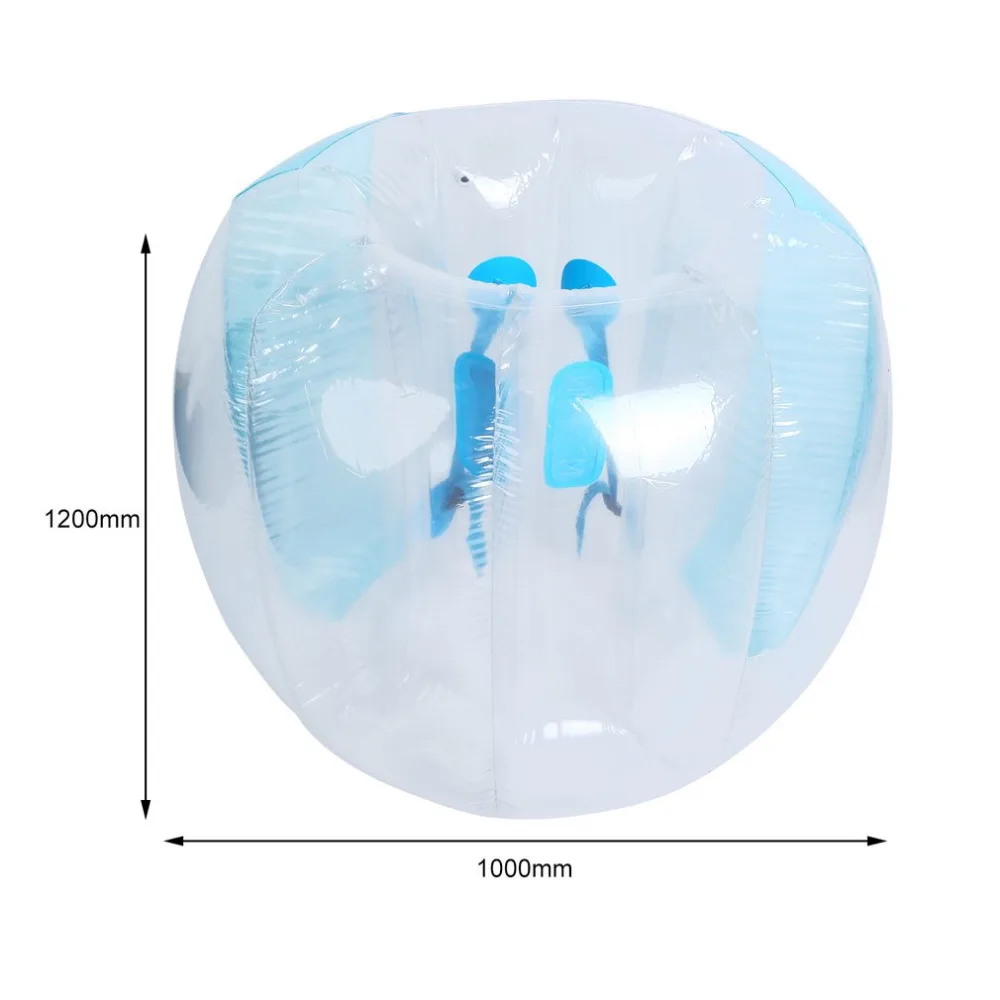 Воздушный шар футбольный Зорб мяч 0,3 мм ПВХ воздушный бампер мяч взрослый надувной пузырь