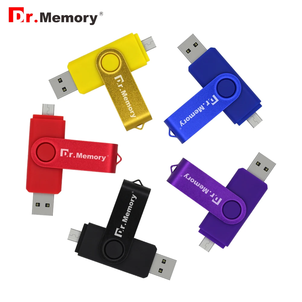 Флеш накопитель OTG 2 в 1 4 ГБ 8 16 32 ГБ|USB флэш-накопители| |
