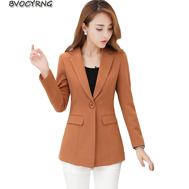 

2018new Fashion Female Jacket High Quality Women's Spring Jackets Big Yards Slim Autumn Coat Lapel Long Sleeve Ladies'Tops k0022