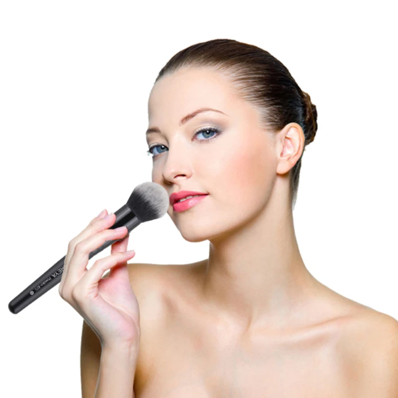 

1PCS Beauty Foundation Round Make Up Cosmetics Wooden Brushes Powder Brush Makeup Brushes Soft Hair To Face Makeup Brushes