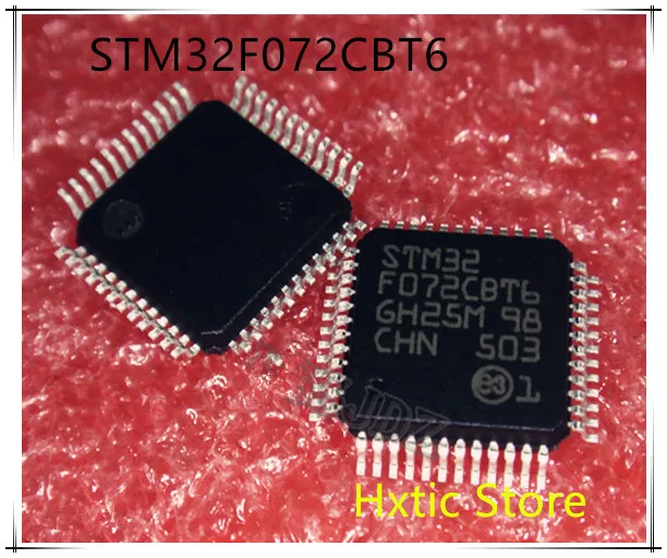 10PCS LOT STM32F072CBT6 STM32F 072CBT6 STM32F072 LQFP 48 IC