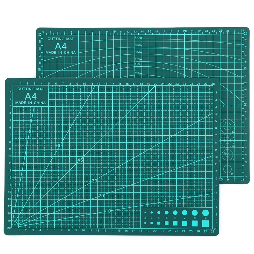

Free Shipping Cutting Mat A4 30*22*0.3cm PVC 3-layer Durable Cutting Pad Double-sided Mat for Cutting