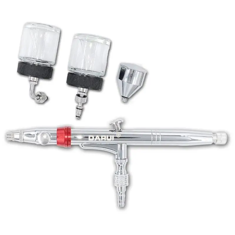 

0.3mm Nozzle Gravity Feed Spray Gun Portable Cake Spray Multi-function Nozzle Airbrush Nail Art Paint Tattoo Tool