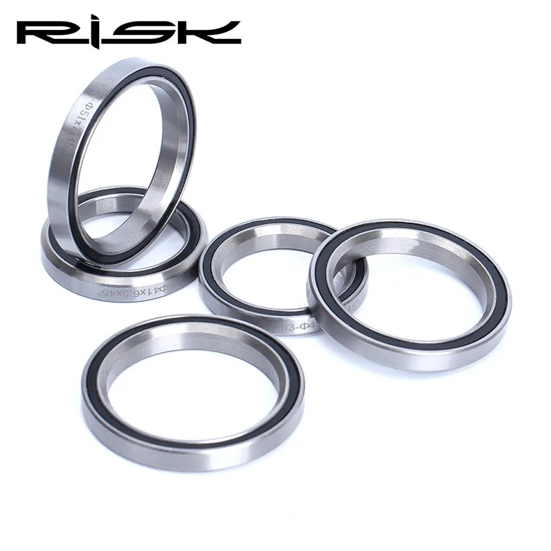 

Risk Mtb /Road Bike Headset Bearing Steel Balls 41 / 41.8 / 47 / 49 / 51 / 52 mm Bike Bearings For Bicycle Headset Parts