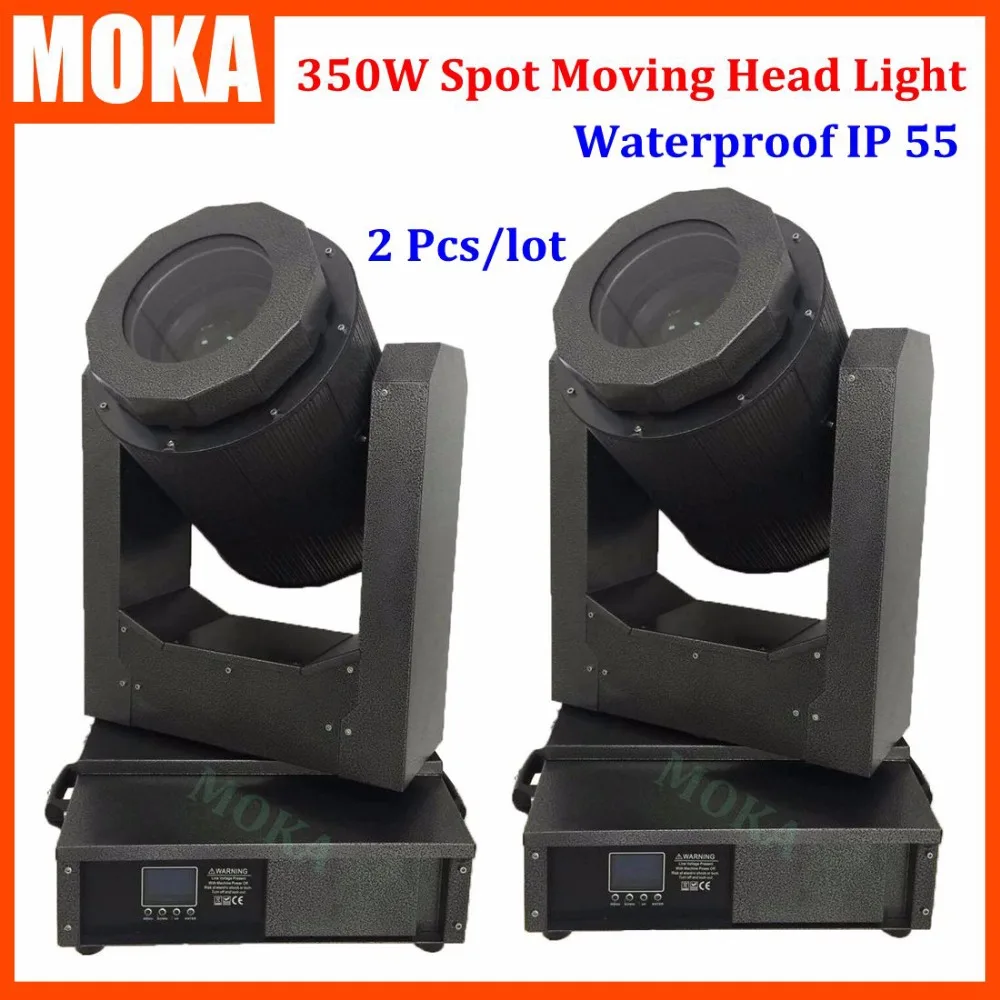 

2Pcs/lot Led Waterproof 350W Led Moving Head Beam Light for Nightclub Bar Show Movie Making