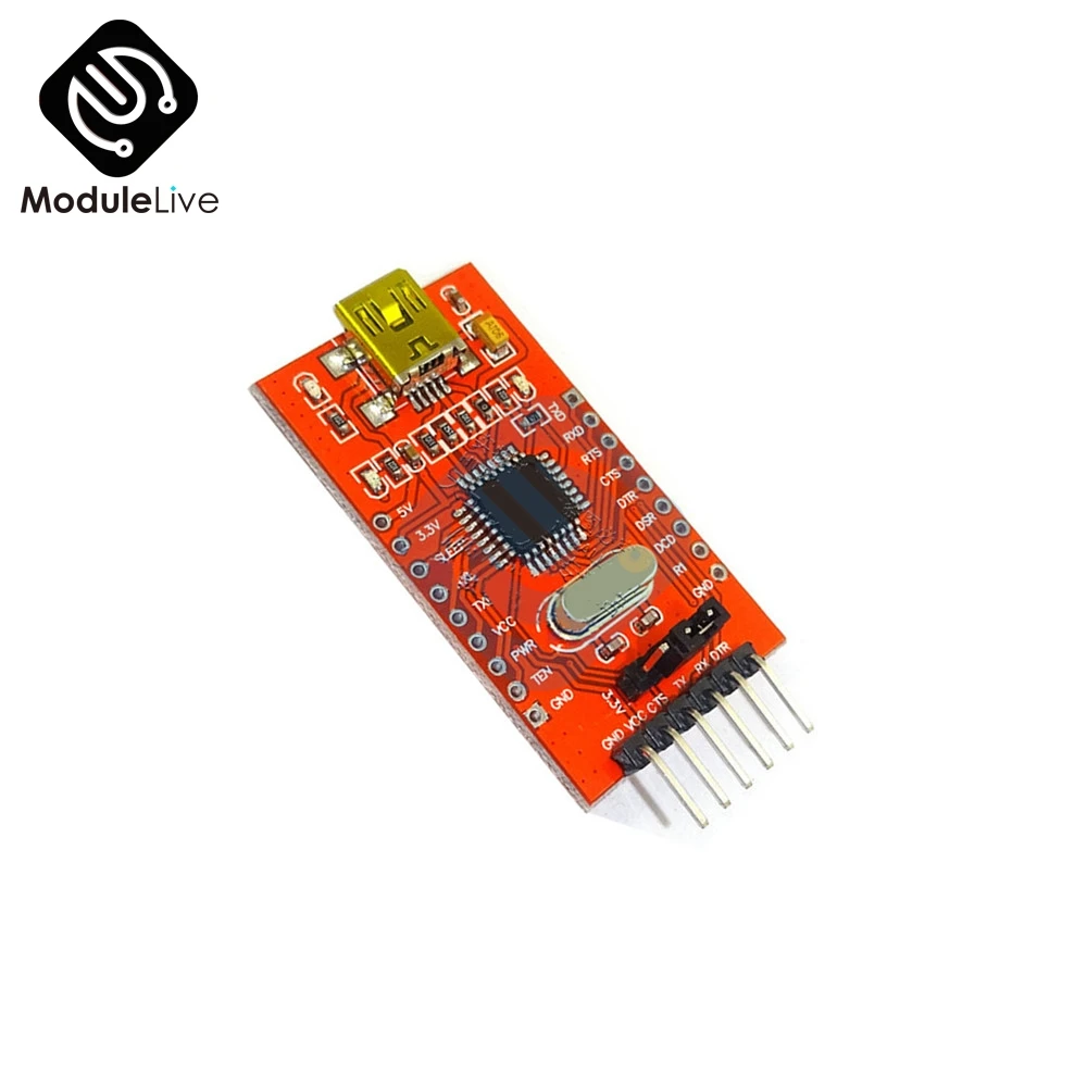 

FT232 FT232RL FT232BL USB 2.0 to TTL Level Download Cable to Serial Board Adapter Module 5V 3.3V Debugger