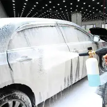

2022 Pressure Foam Bottle Plastic Copper Air Pulse Water Washing Sprayer Car Wash Gun High Pressure Washer Generator Water