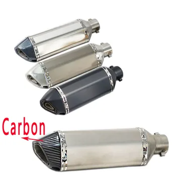 

51MM Exhaust Motorcycle Universal For Brand Yoshimura Escape Muffler For KTM DUKE 390 Kawasaki ER6N YAMAHA TMAX 500 AK229