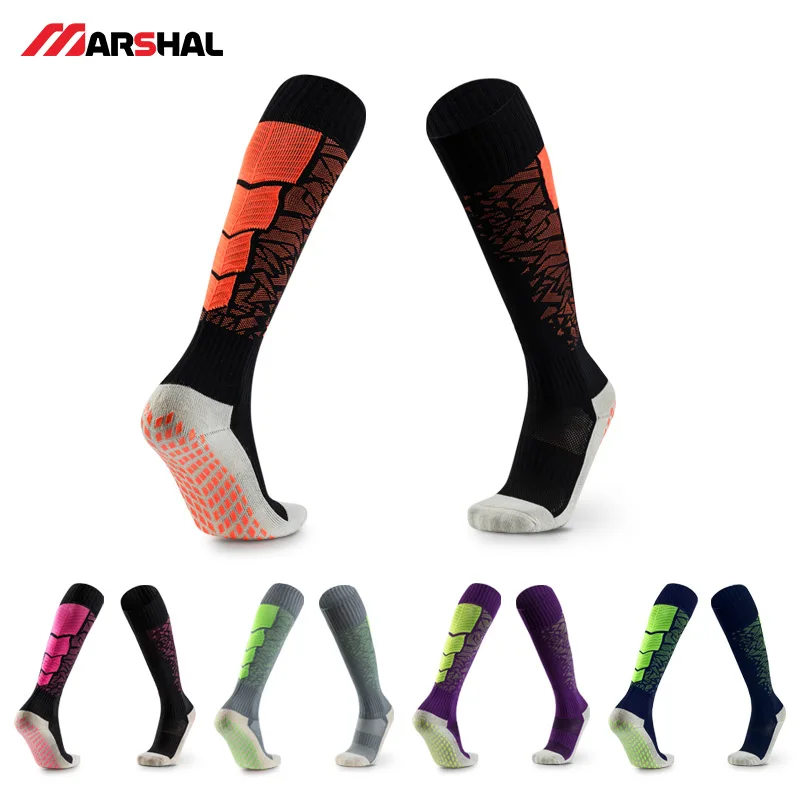 

2019 Wholesale mens Soccer Socks Stockings Long Colorful Non-Sliped Breathable Sport Wear Sock Football