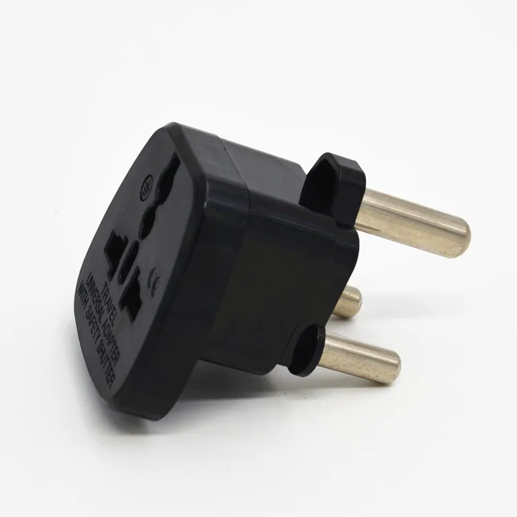 2016 Южная Африка Travel Adapter Тип m большой 15 Ампер bs 546 Подключите адаптер Черный Цвет