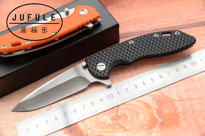 

JUFULE Made XM - 18 ball bearing Flipper folding G10 handle CTS/HP outdoor Survival camping hunt pocket EDC tool Kitchen knife