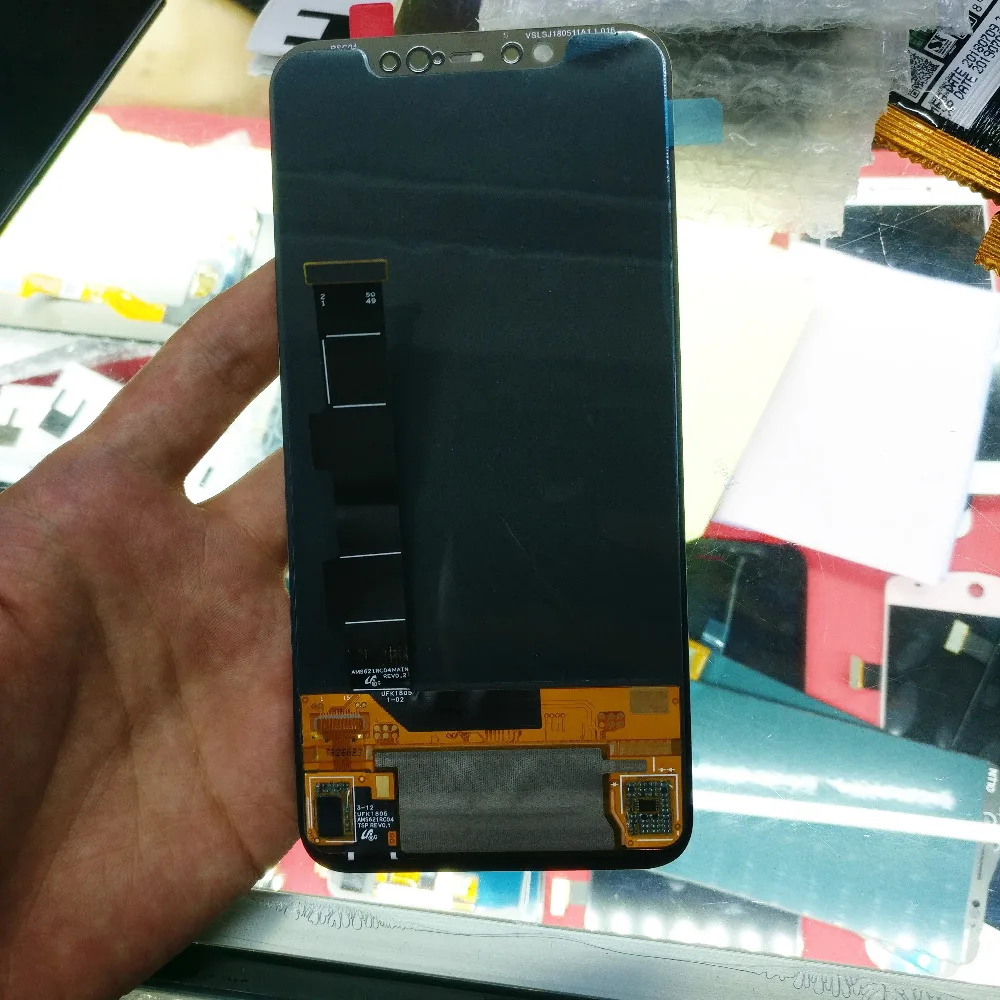 Протестированный черный 6,2 дюйма для Xiaomi mi 8 mi 8 ЖК-дисплей+ кодирующий преобразователь сенсорного экрана в сборе запасные части