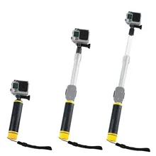 Подводные Выдвижная селфи-палка для Gopro Hero водостойкий прозрачный Дайвинг водные виды спорта стрельба плавающий применение