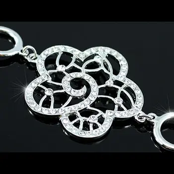 

Rose Bracelet use Austrian Crystal CSB026