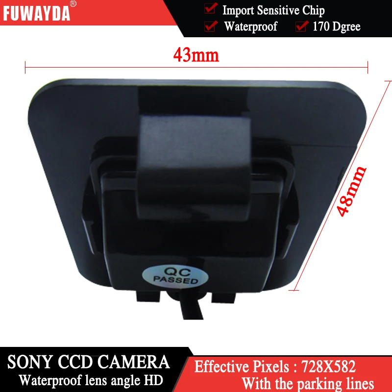 Камера заднего вида FUWAYDA для SONY CCD парковочный DVD GPS навигация комплект Hyundai Elantra