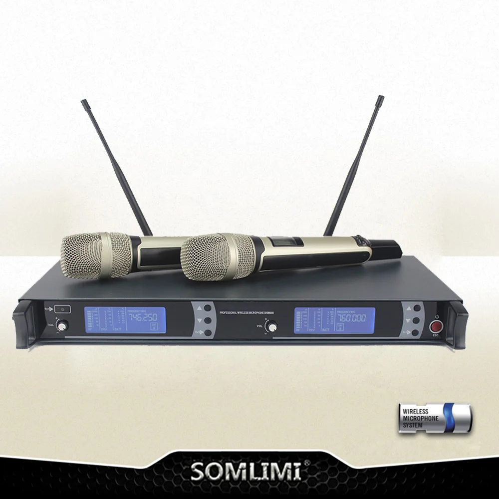 

New High Quality SKM9000 Handheld Wireless Microphone professional lavalier clip microphone headset