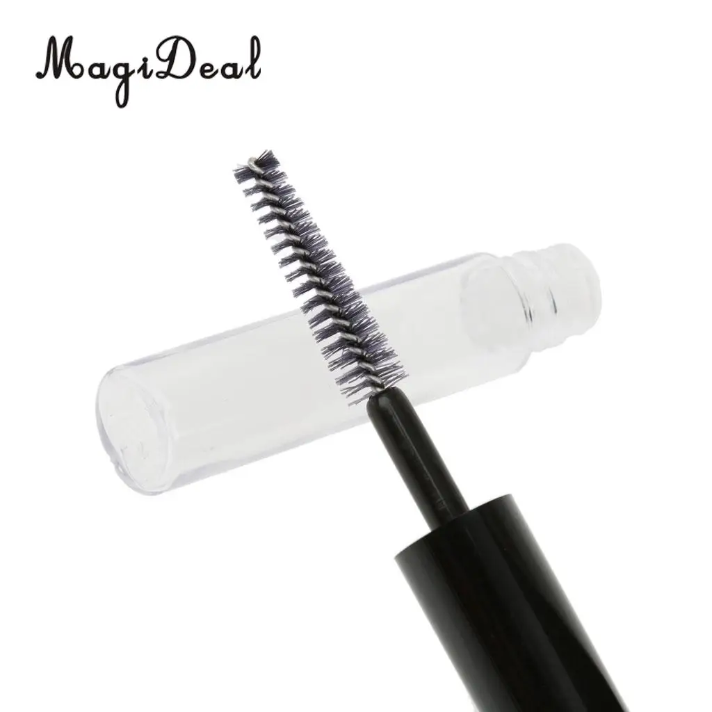 MagiDeal 4ML Plastic Empty Mascara Eyelash Growth Bottle Lip Gloss Liquid Tube Clear High Quanlity