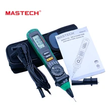 MASTECH MS8211D Auto Range Digital Multimeter Pen-Type Meter DMM Multitester Voltage Current Tester Logic Level Tester