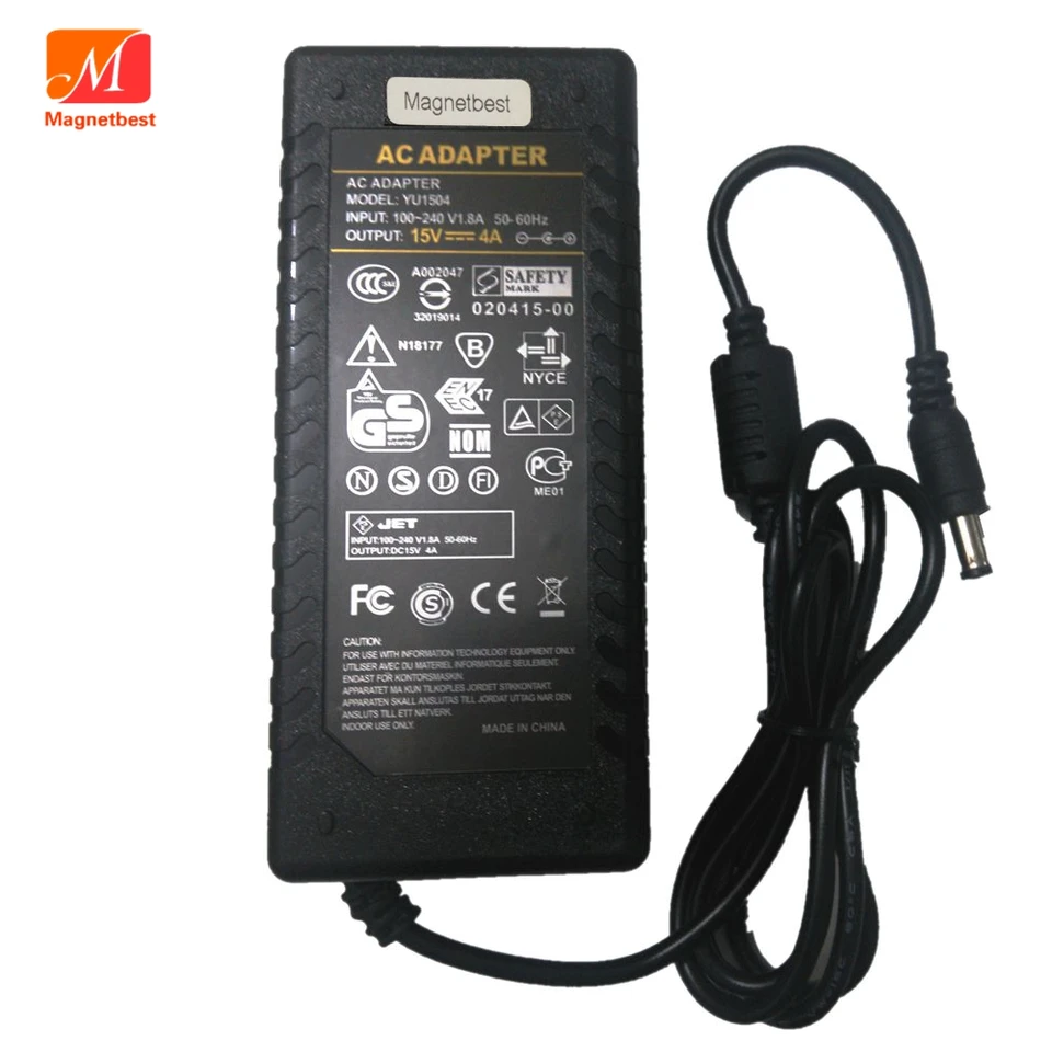 ◆154.オーディオ専用ACアダプター15V4.2Aトロイダルトランス式ローノイズ安定化電源 DACデジタルアンプなどに　アモルファス  | dc 15V 2A 電源 アダプター 30W 汎用ACアダプター 15ボルト