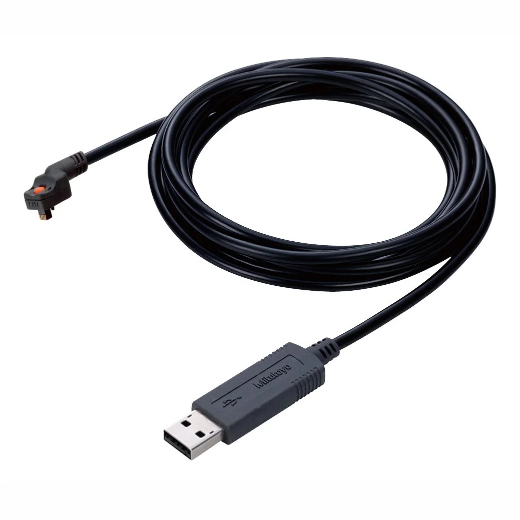 

Mitutoyo 06ADV380B/06AFM380B USB Input Tool Data Cable Used For Digital Micrometers USB-ITN-B