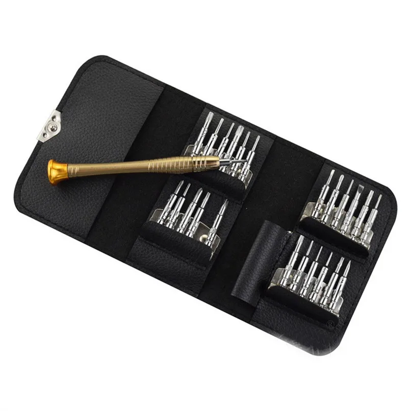25 In 1 Cell Phones Opening Pry Mobile Phone Repair Tool Kit Screwdriver Set For Iphone 6s plus Samsung Accessory Bundles H35 (4)