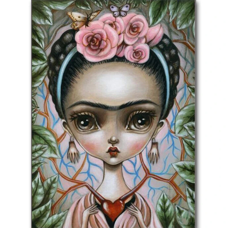 

Full Square/Round Drill 5D DIY Diamond Painting "Cartoon girl " 3D Embroidery Cross Stitch Mosaic Home Decor gift