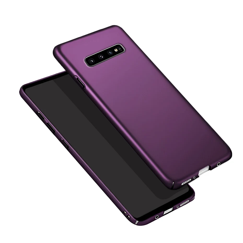 

For Samsung Galaxy S10 Case Slim Matte Hard Protection Phone Cover for Samsung Galaxy S10 Plus Case for Samsung S10e Lite Case