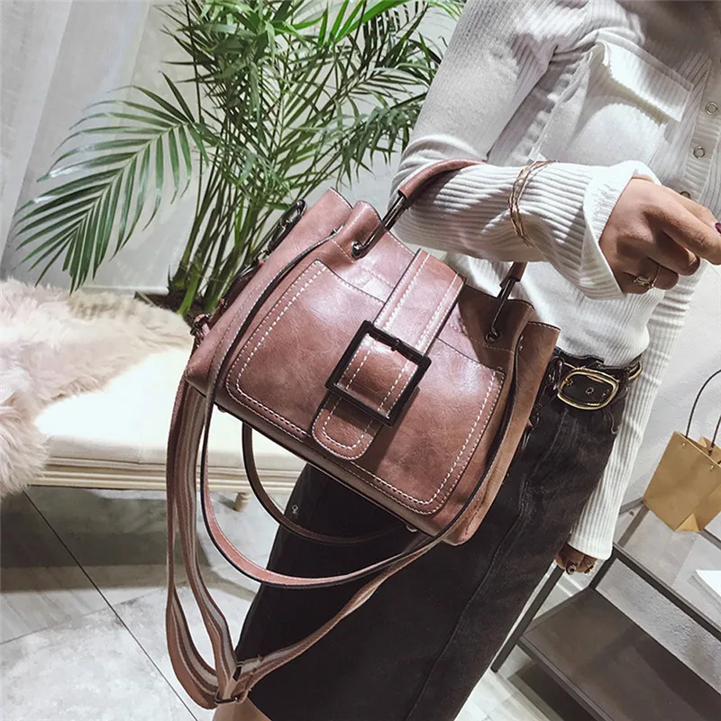 

OCARDIAN Retro Women's Leather Shoulder Bags With Corssbody Bag luxury handbags women bags design Top Brand Clutch bags A 13