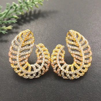 

Lanyika Fashion Jewelry Hopeful Graceful Artistic Stylish Herb Earrings Full Micro inlay Micro Plated Banquet Popular Best Gift