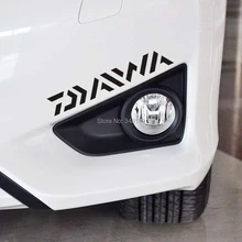 Aliauto Car Styling Go Fishing DAIWA brand Car Stickers and Decals for chevrolet cruze ford focus mazda 3 skoda octavia VW kia