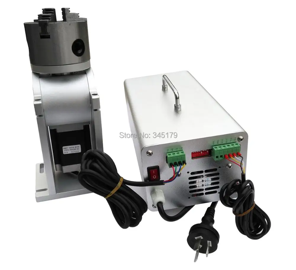 

Diameter 80MM Rotary Device For Laser Marking Machine .Including Motor And Driver