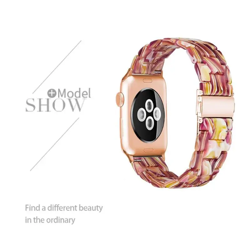Дышащий резиновый ремешок для часов браслет ремешок для iWatch серии 4 40 мм регулируемый браслет ремешок ремень высокого качества ремешок