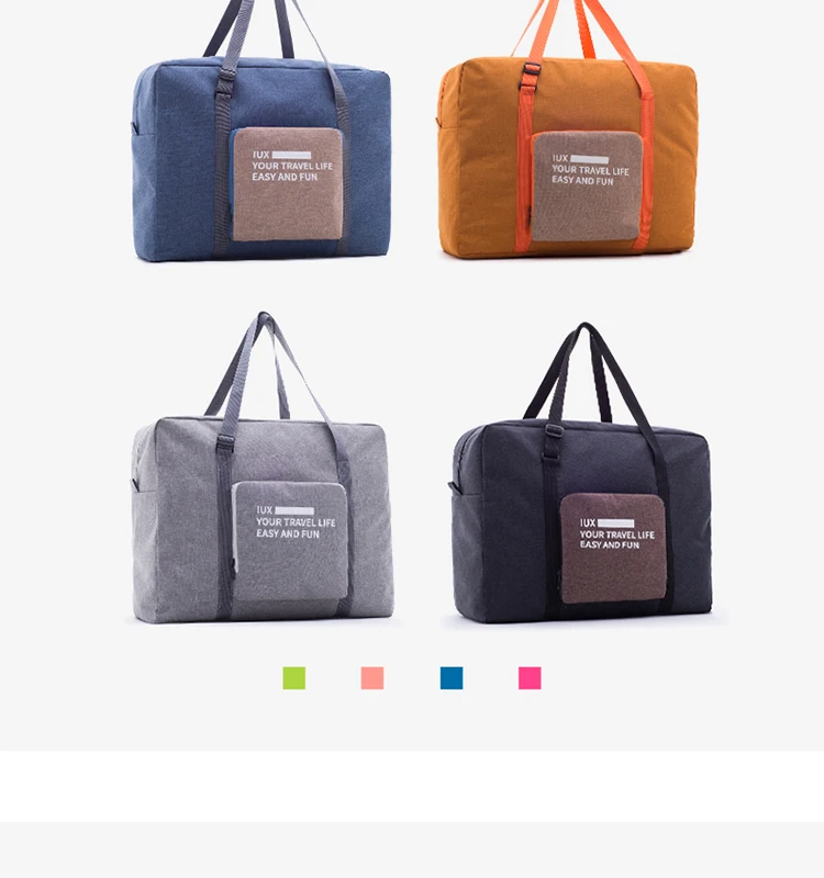 Мужская Дорожная сумка для багажа, нейлоновая Водонепроницаемая Большая вместительная женская сумка на плечо, складные дорожные сумки, ручная упаковка, кубики, Органайзер