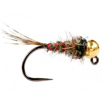 

6pcs Aventik Tungsten Jig Hare's Ear Flies Dry Trout Flies Choice Of Sizes Fish Flies