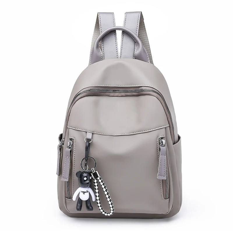 Backpack female Korean version 2018 new wild canvas bag large capacity nylon bag Oxford cloth small backpack Backpack female Korean version 2018 new wild canvas bag large capacity nylon bag Oxford cloth small backpack