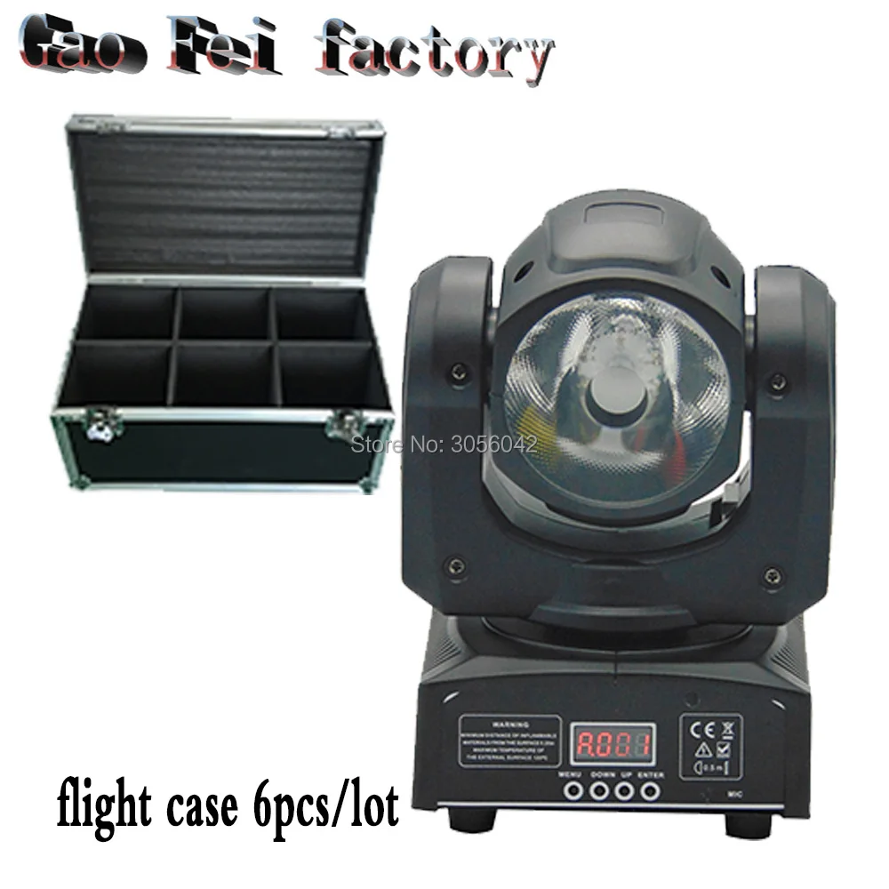 

flight case 6pcs/Lot 2017 China Moving Head Beam 60w Dmx512 Beam For Chirstmas Party Show