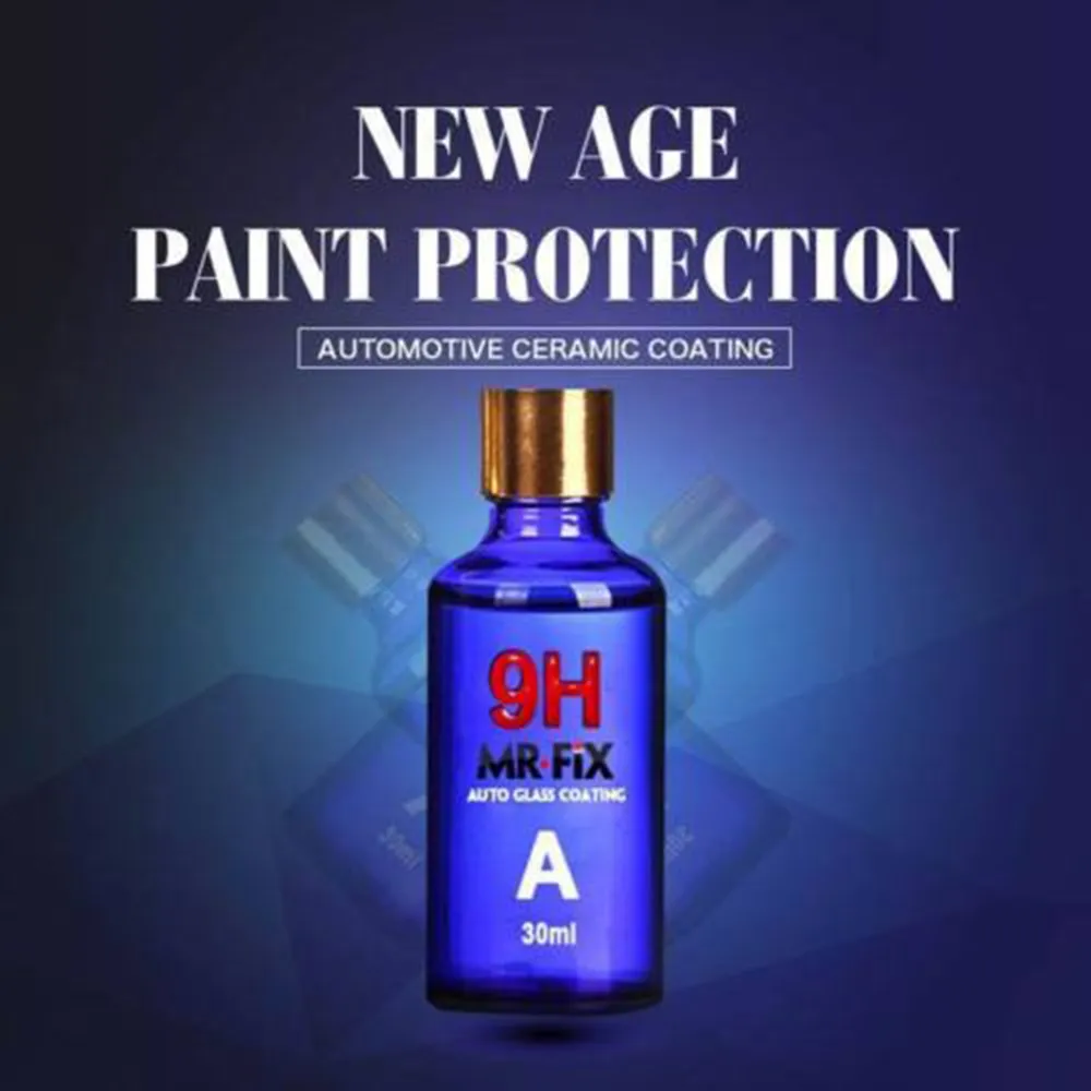 9H 30ML Car Super Hydrophobic Glass Coating Car Liquid Ceramic Coat Auto Paint Care 3-5 Years Durability#YL1