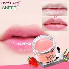 OMY LADY SNEFE клубника авокадо маска для губ Уход за кожей увлажняющая и тускнеющая цвет губ и осветление цвета губ и уменьшение cheilogramma массаж губ